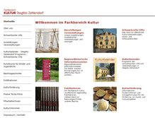 Tablet Screenshot of kultur-steglitz-zehlendorf.de